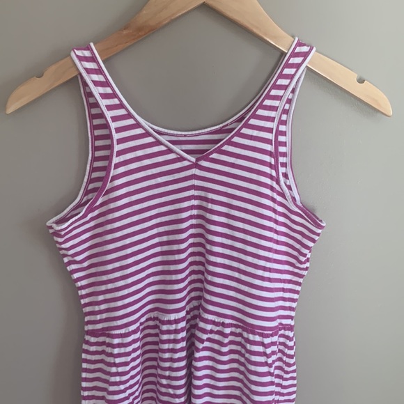 Girls Old Navy stripe tank dress - Picture 2 of 2